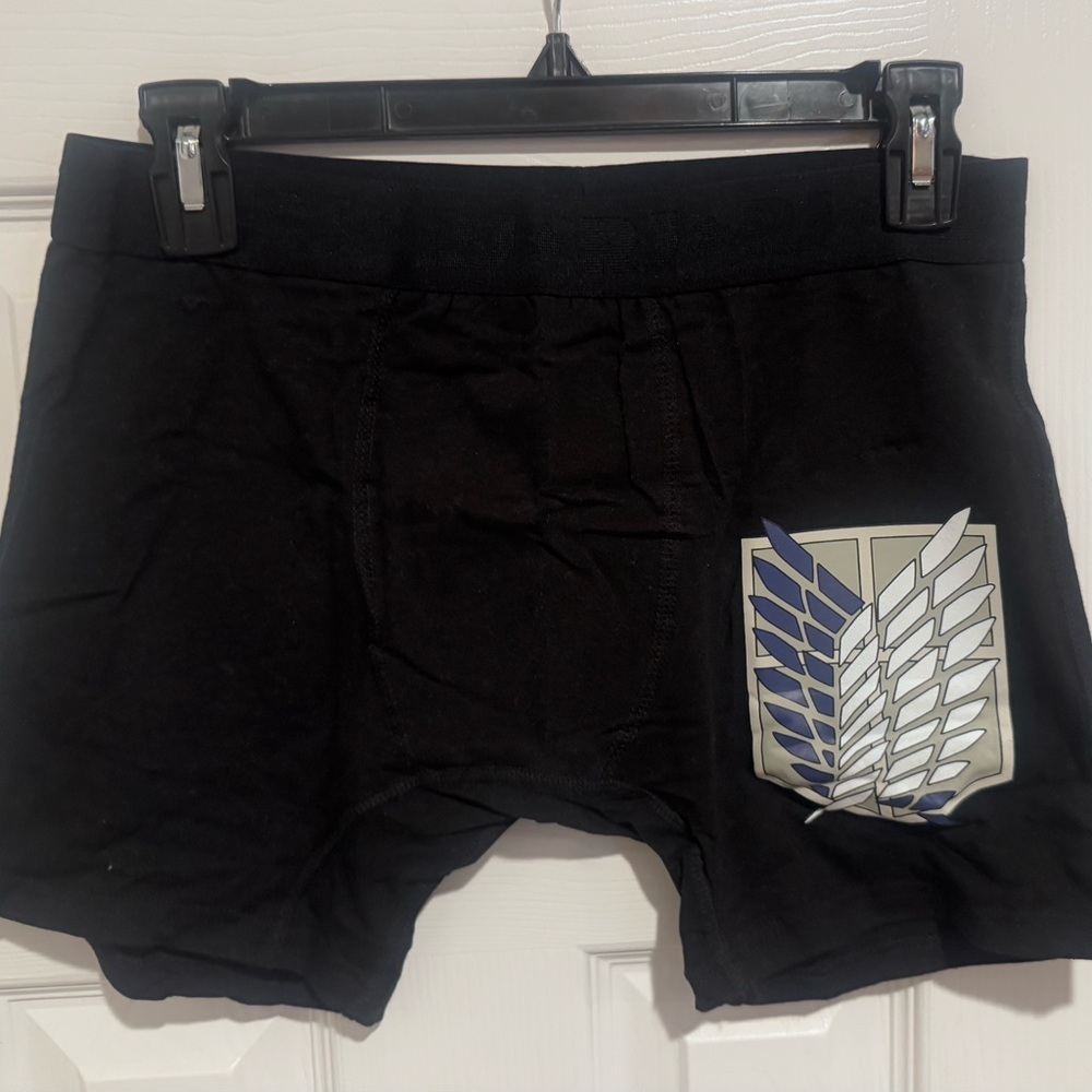 Ripple Junction NWT Black Attack on Titan Boxers Anime size Medium